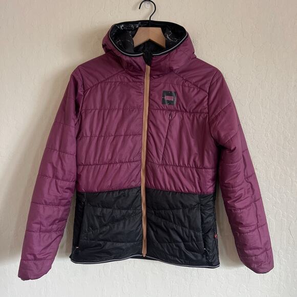 Picture Organic Women’s Chloe Reversible Insulated Full Zip Hooded Jacket Small - Picture 4 of 7